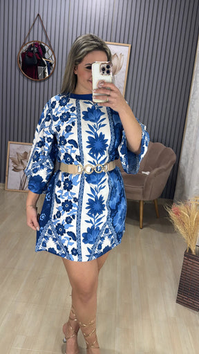 Vestido curo inspiração farm