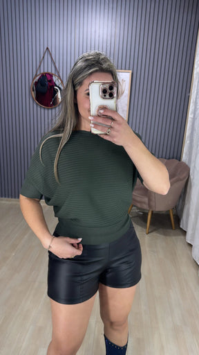 Blusa morcego modal Love
