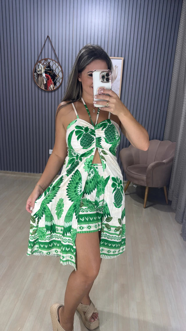 Conjunto shorts Valentina Farm