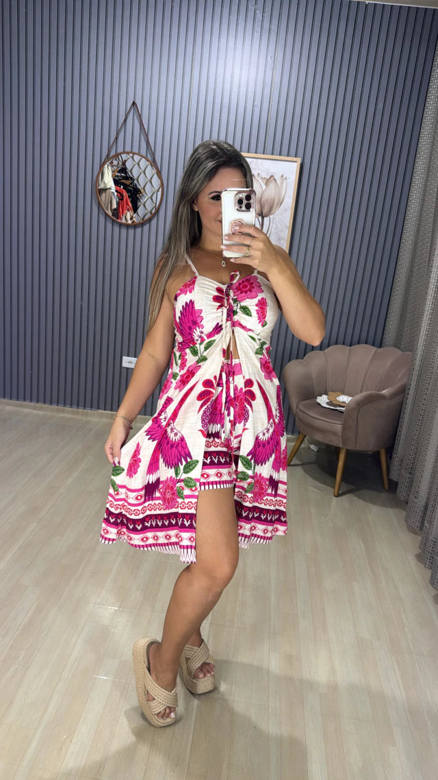 Conjunto shorts Valentina Farm