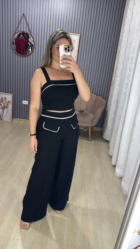 Conjunto Pantalona  Linho