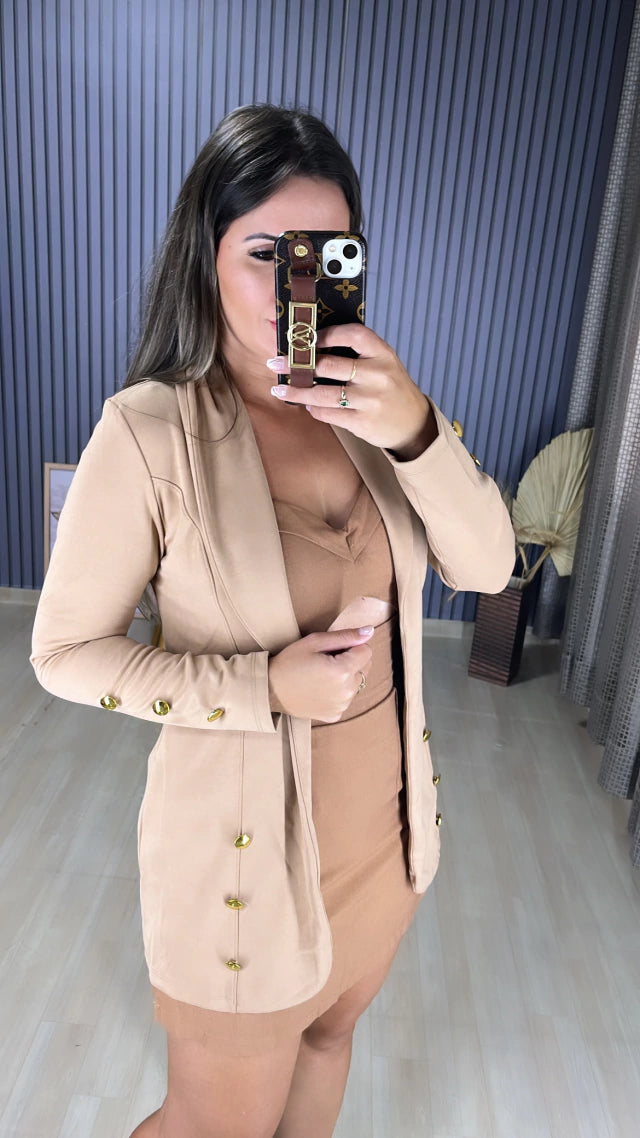 BLAZER ALONGADO