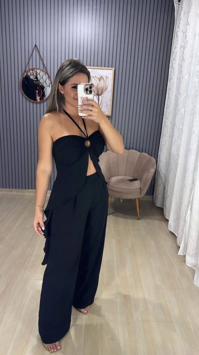 Conjunto Pantalona e Bata