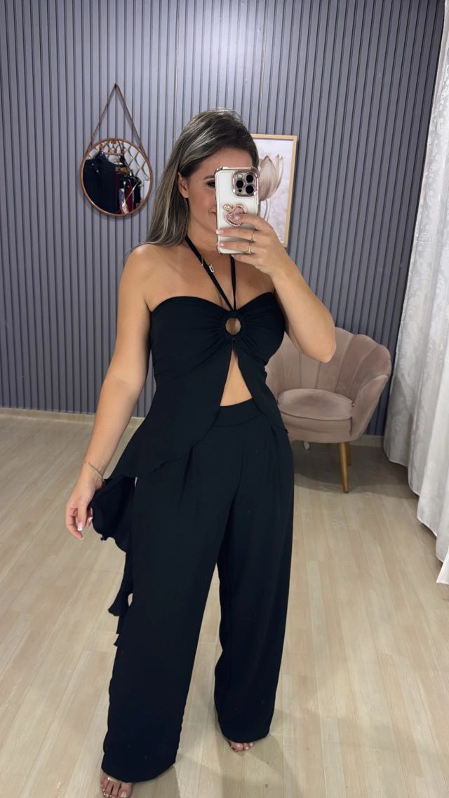 Conjunto Pantalona e Bata