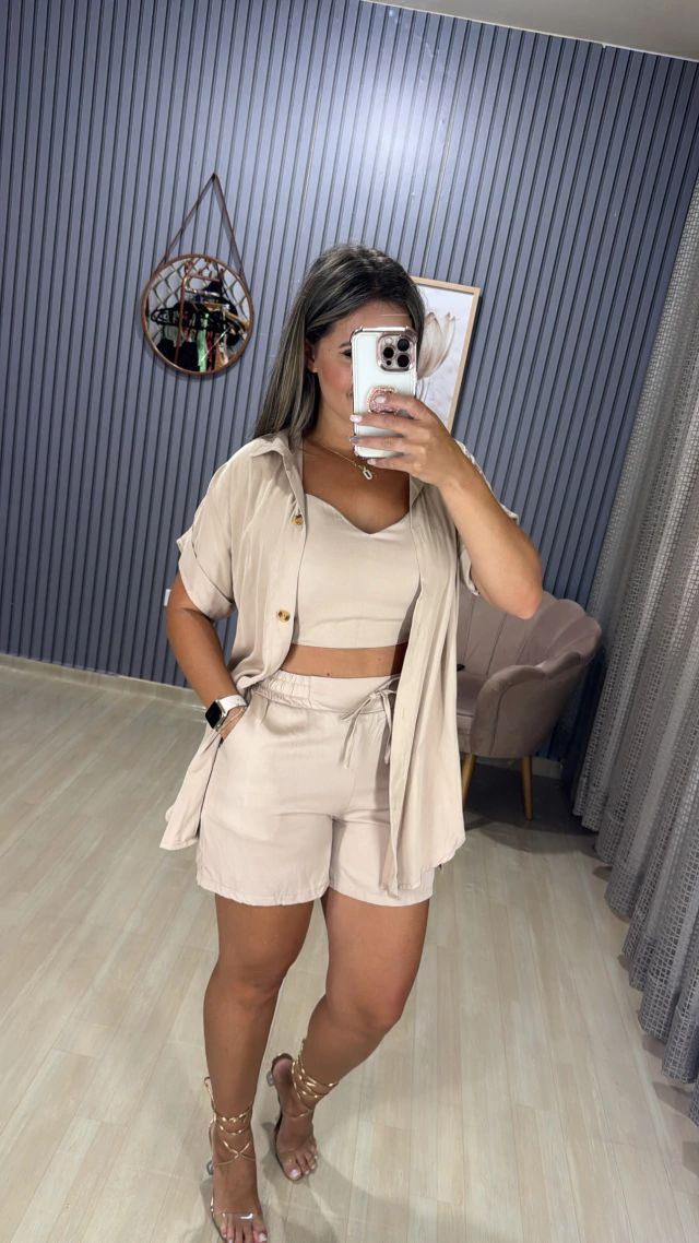 Conjunto 3 Peças Selena