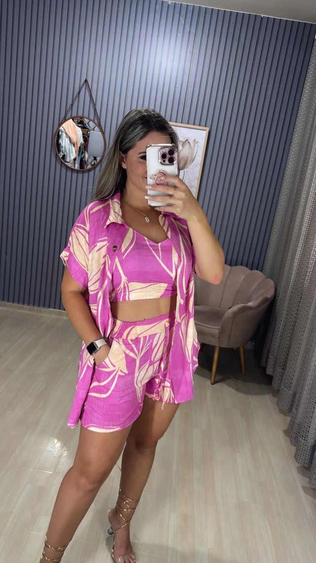 Conjunto 3 Peças Selena