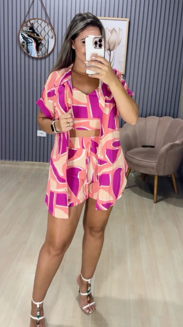 Conjunto 3 Peças Selena