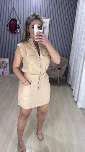 Conjunto saia Karine
