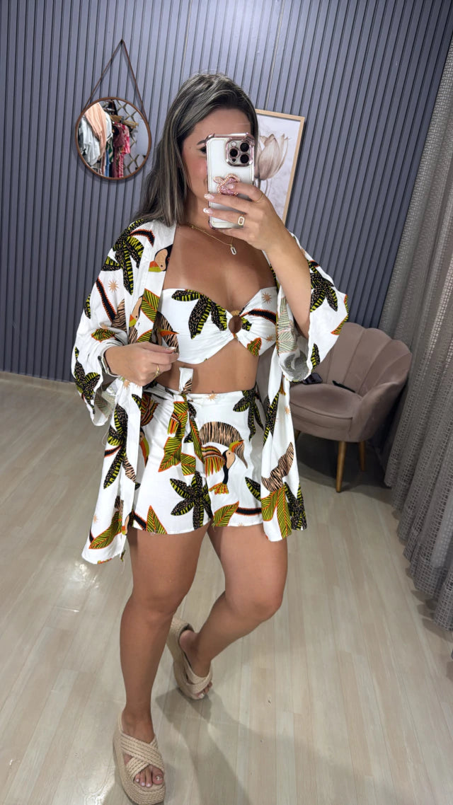 Conjunto 3 peças inspiração Farm