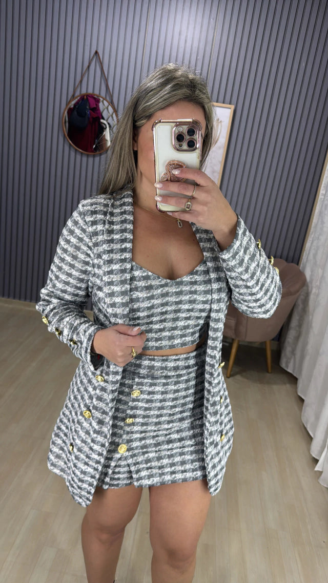 CONJUNTO LINHO 3 PEÇA