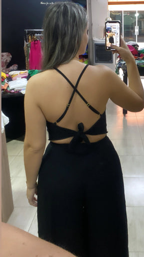 Conjunto calça envelope liso