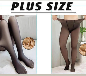 Meia calça peluciada